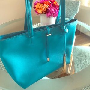 Gorgeous Turquoise Vince Camuto Tote